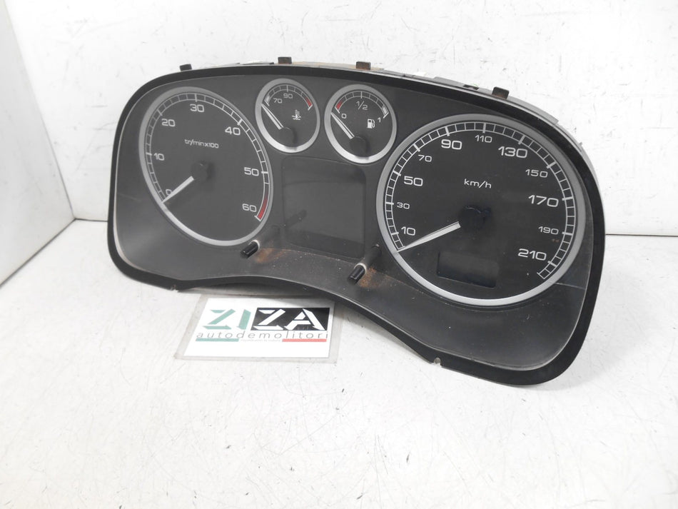 Quadro Strumenti Peugeot 307 SW 2.0 HDI 79kw 107cv RHS 2004 P9651299680C