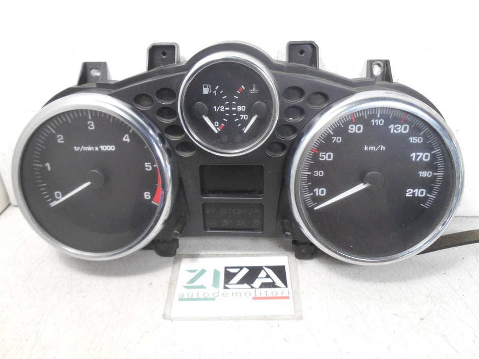Quadro Strumenti Peugeot 206+ 1.1 44,1kw 60cv HFV 2012 9666636980