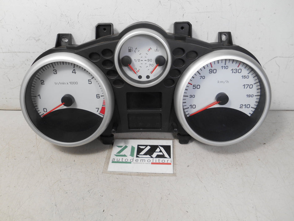 Quadro Strumenti Peugeot 206+ 1.1 44,1kw 60cv HFX 2009 9666637180