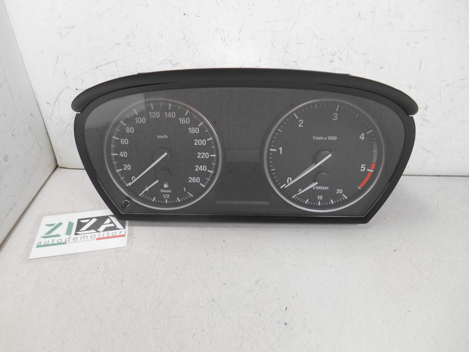 Quadro Strumenti BMW E90 320d 2.0 120kw 204D4 2005 9166846-02 1025350-85