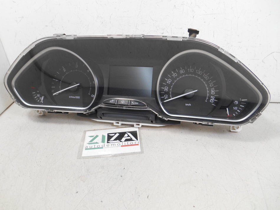 Quadro Strumenti Peugeot 208 1.4 HDI 50kw 8H01 2014 9675182780 9678558780