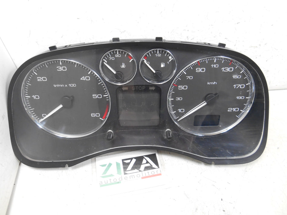 Quadro Strumenti Peugeot 307 I SW 1.6 90cv 9HV 2007 9660470680