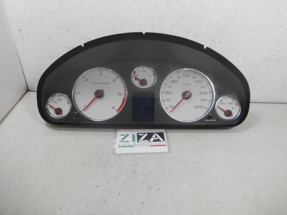 Quadro Strumenti Peugeot 407 2.0 100kw RHR 2004 9651855380