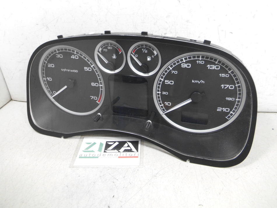 Quadro Strumenti Peugeot 307 1.4 65kw 88cv KFU 2004 9651299480