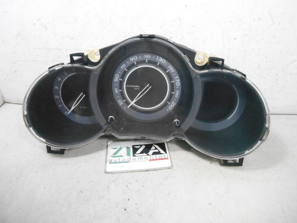 Quadro Strumenti Citroen C3 II 1.4 B/Gpl KFT 2010 96665881XT A2C53365600 HW: .01