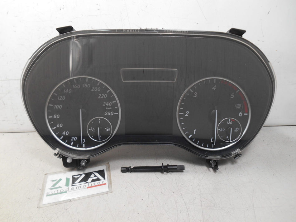 Quadro Strumenti Mercedes W246 B180 1.8 80kw 651901 2012 A2469005405