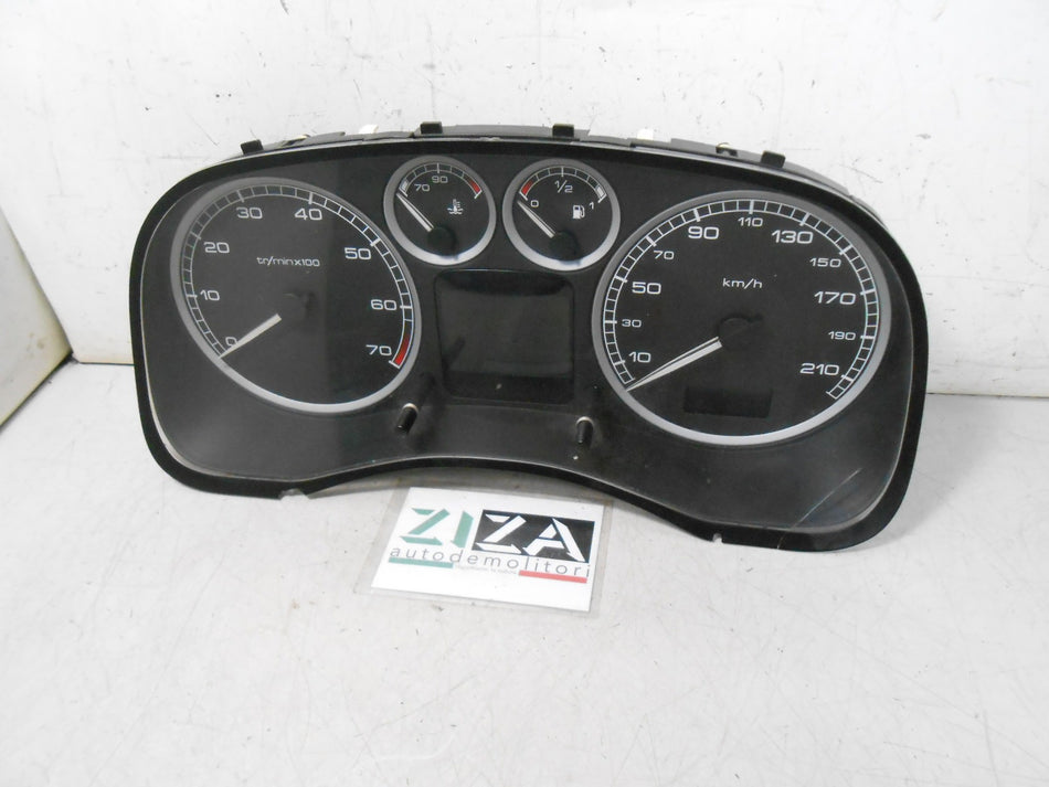 Quadro Strumenti Peugeot 307 1.6 Ben 80kw NFU 2001 9645768480E