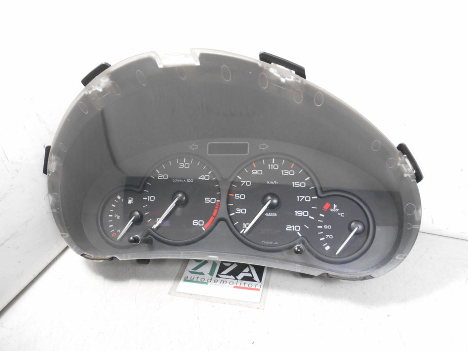 Quadro Strumenti Peugeot 206 1.4 HDI 50kw 68cv 8HX 2003 9648836380