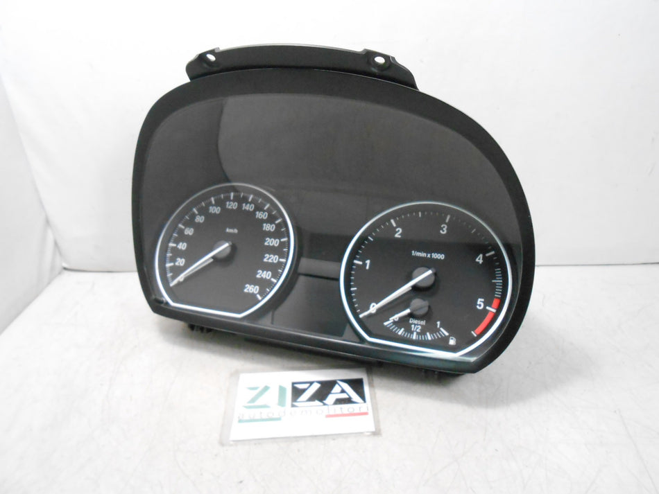 Quadro Strumenti BMW E87 2.0 120D 130kw N47D20A 2008 1024955-84 9166823-01
