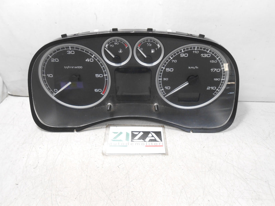 Quadro Strumenti Peugeot 307 1.6 HDI 80kw 109cv 9HZ 2004 9655476580G