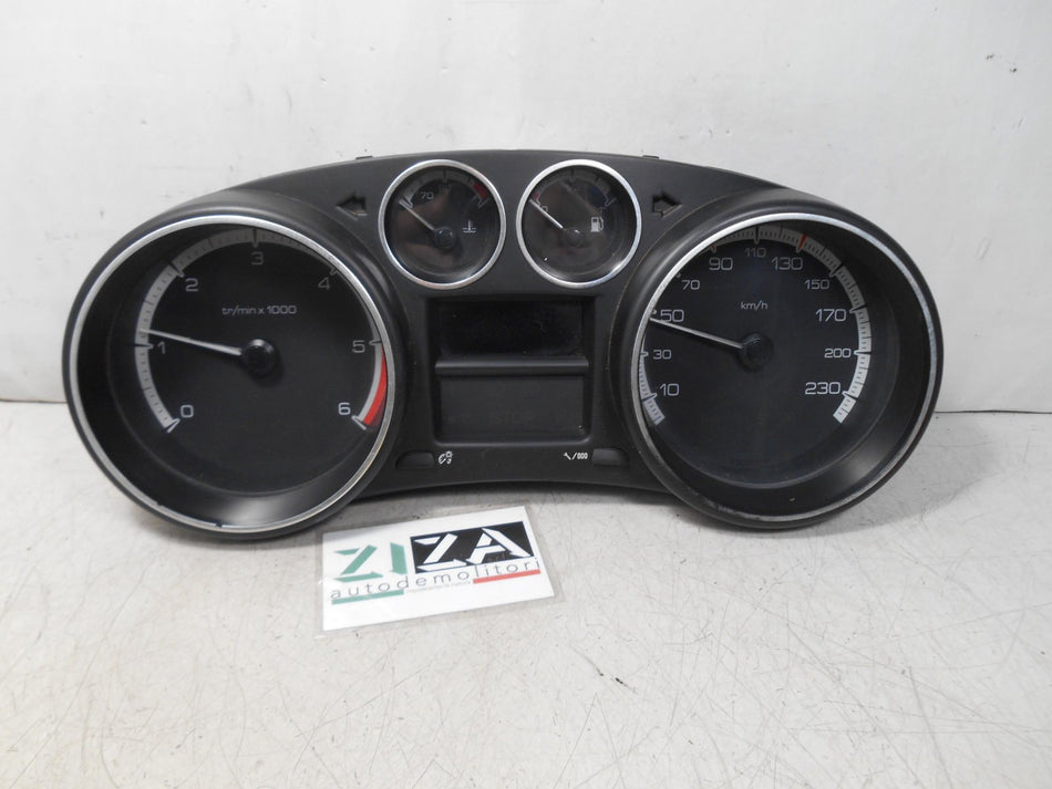 Quadro Strumenti Peugeot 308 I 1.6 HDI 66kw 90cv 9HV 2008 9665107480
