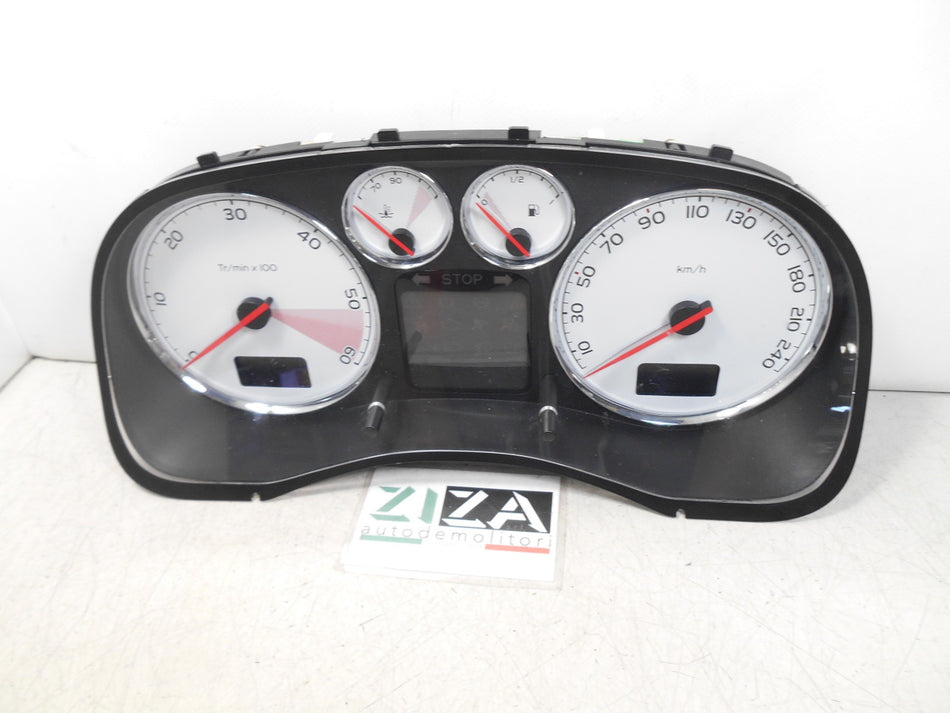 Quadro Strumenti Peugeot 307 CC 2.0 100kw RHR 2006 9655925880B02