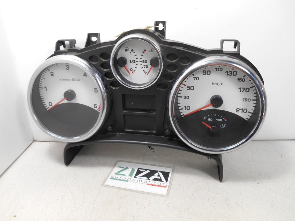Quadro Strumenti Peugeot 207 1.6 80kw 9HZ 2007 9662904980