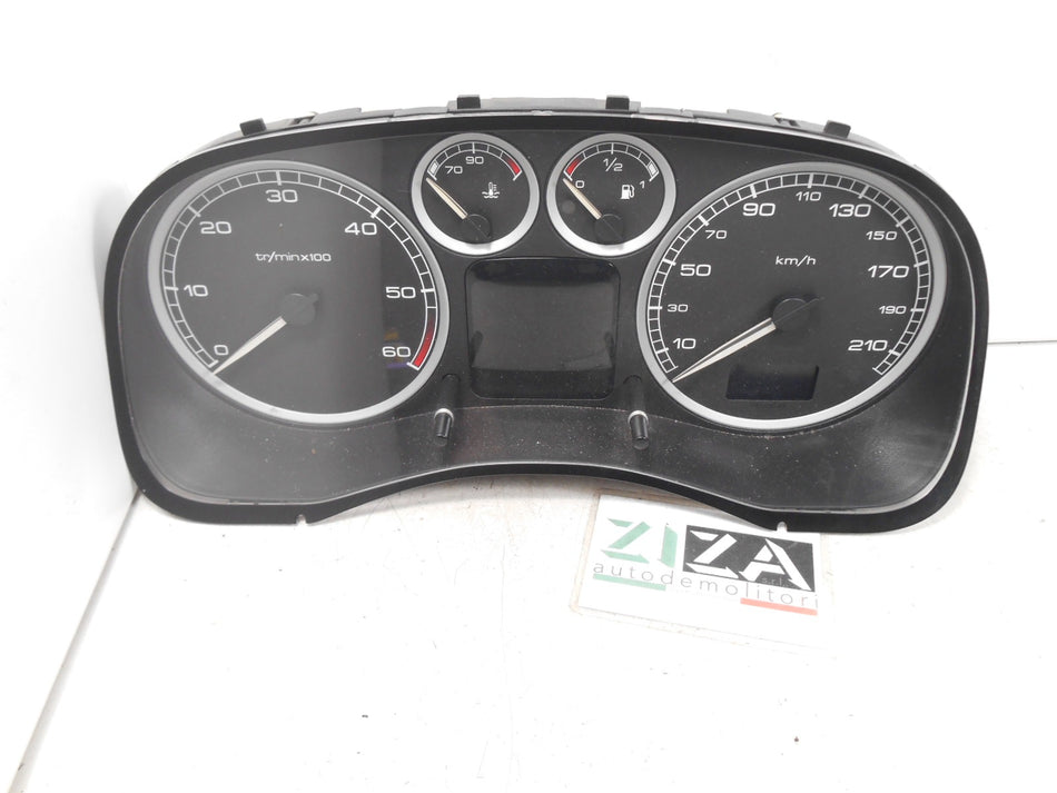 Quadro Strumenti Peugeot 307 2.0 90cv RHY 2001 9636708880 C03