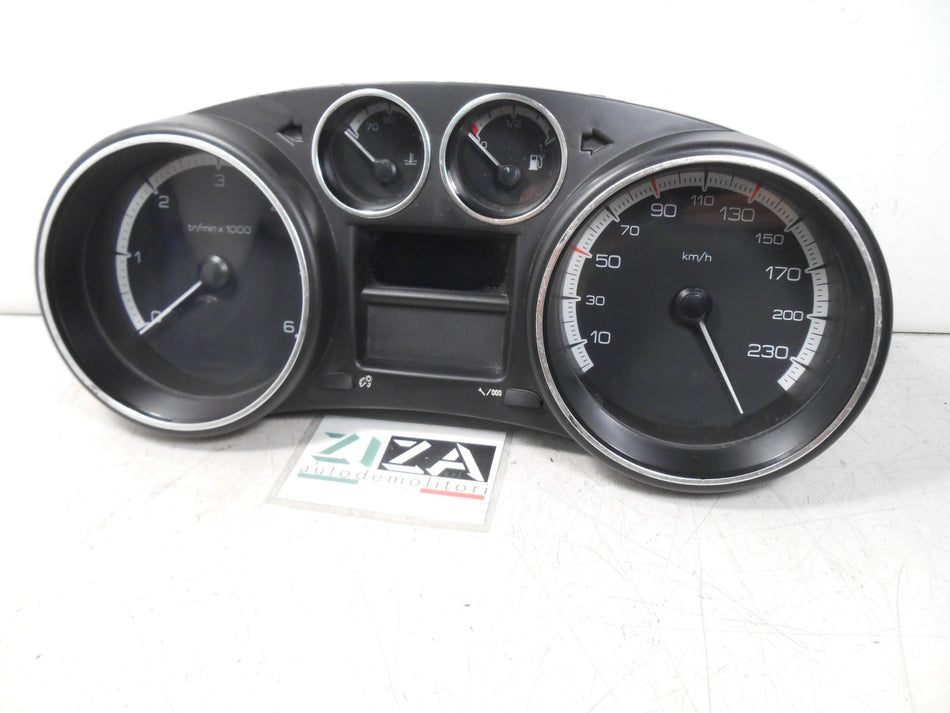 Quadro Strumenti Peugeot 308 I SW 1.6 80kw 9HZ 2010 9666642180