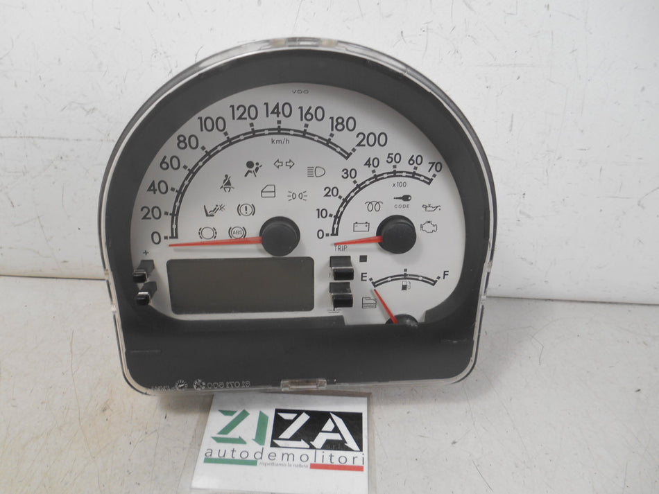 Quadro Strumenti Fiat Multipla II 1.9 Mjet 120cv 186A9000 2007 51795951