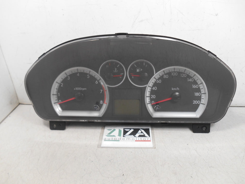 Quadro Strumenti Chevrolet Aveo T250 1.2 B/GPL 62kw B12D1 2008 96814468