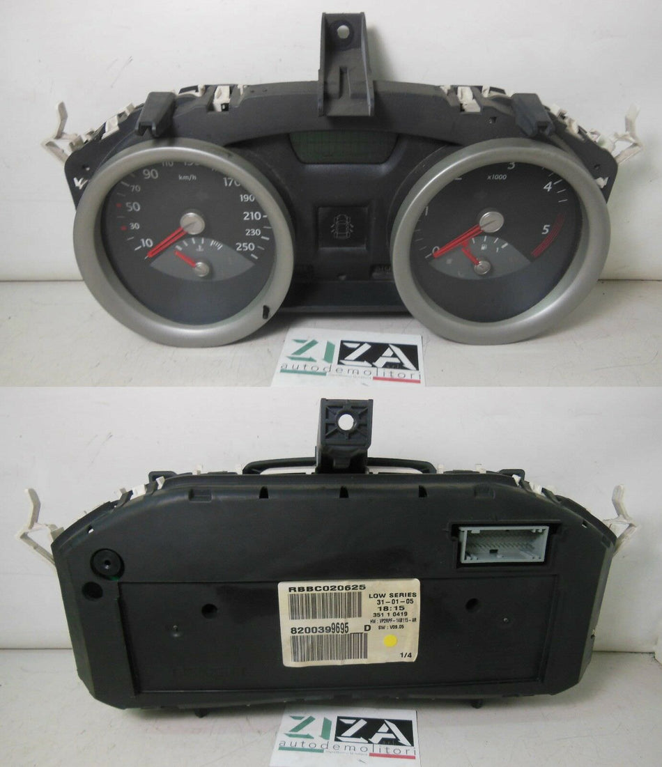 Quadro Strumenti Renault Megane 1.5 DCI 74kw 2005 8200399695D