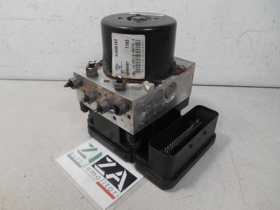 Centralina ABS Alfa Giulietta 2011 51898163 10.0212-0670.4 10.0961-2807.3