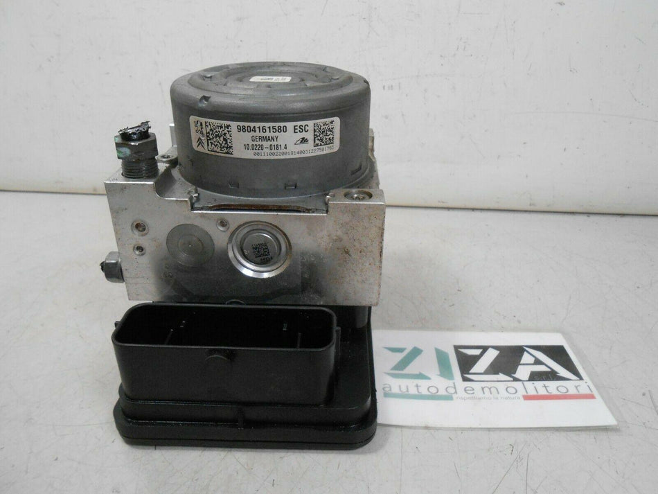 Centralina ABS Peugeot 208 1.4 50kw 8H01 2012 9804161580 10.0915-1176.3