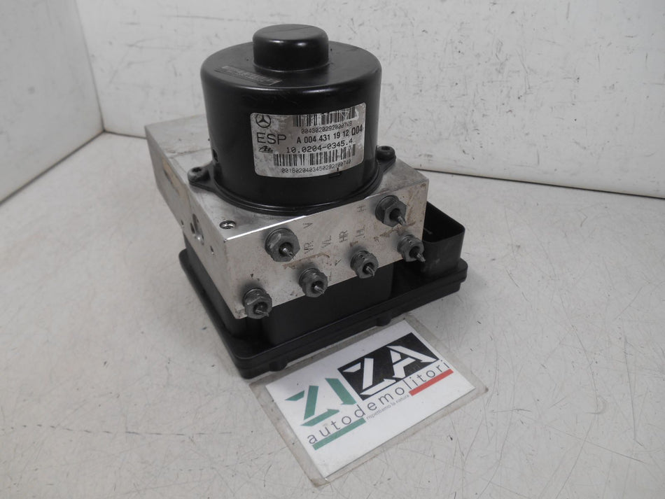 Centralina ABS Mercedes W203 C220 2002 A0044311912 A2095450332