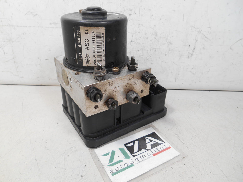 Centralina ABS Mini R50 2002 34.51-6760268 6750269