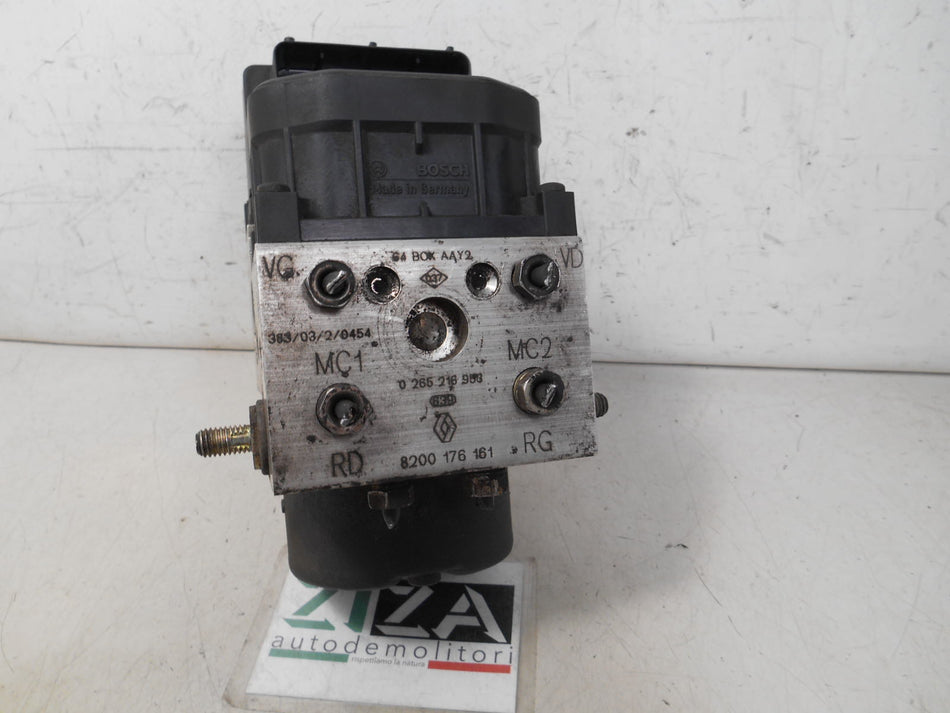 Centralina ABS Renault Megane 2003 8200176161 0265216953 0273004678
