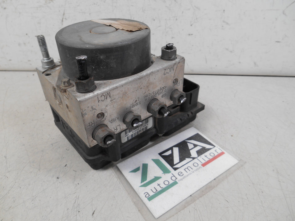 Centralina ABS Fiat Punto 199 2013 51910174 0265209018 0265801176