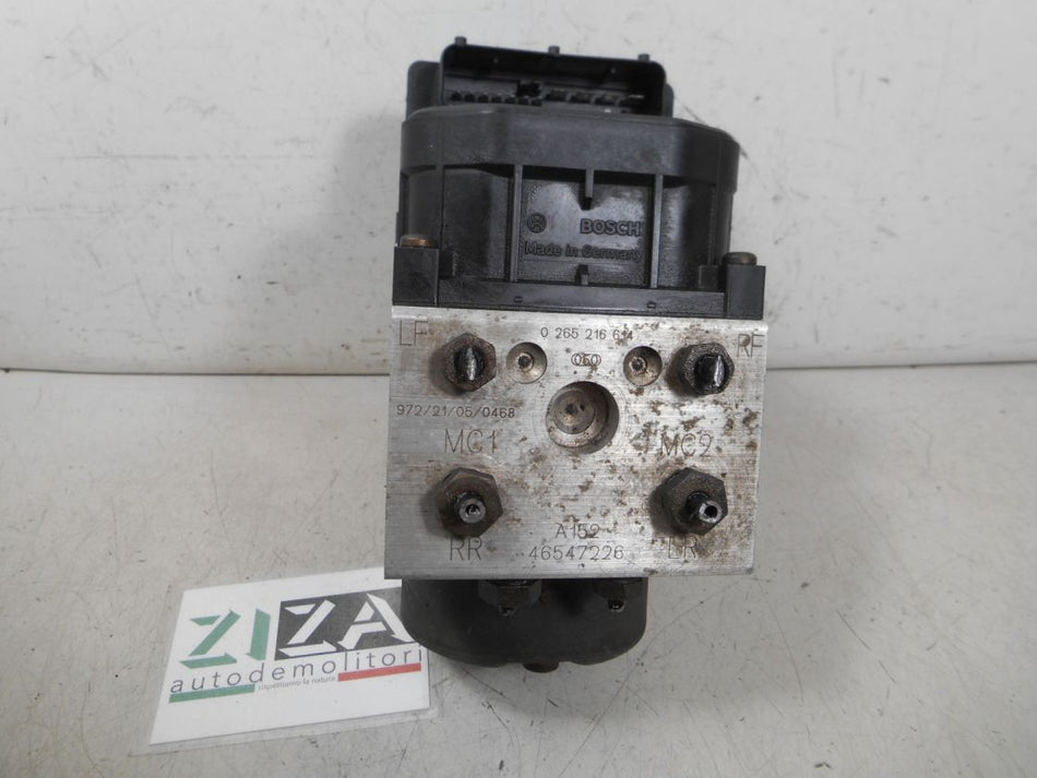 Centralina ABS Lancia Y 2001 46547226 0265216614 0273004414