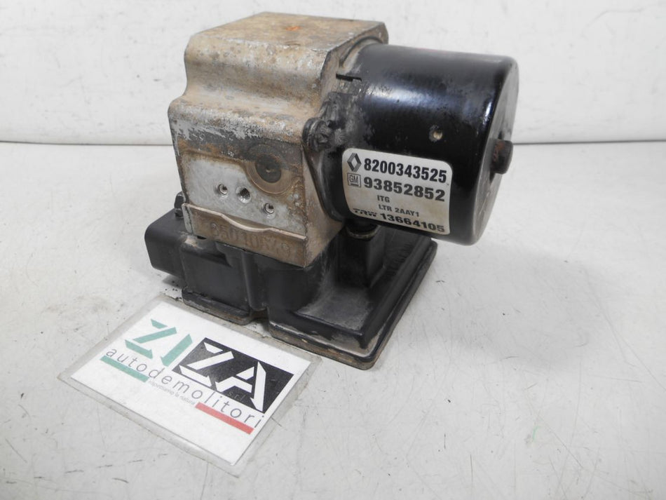 Centralina ABS Renault Trafic II 2005 8200343525 13509005M