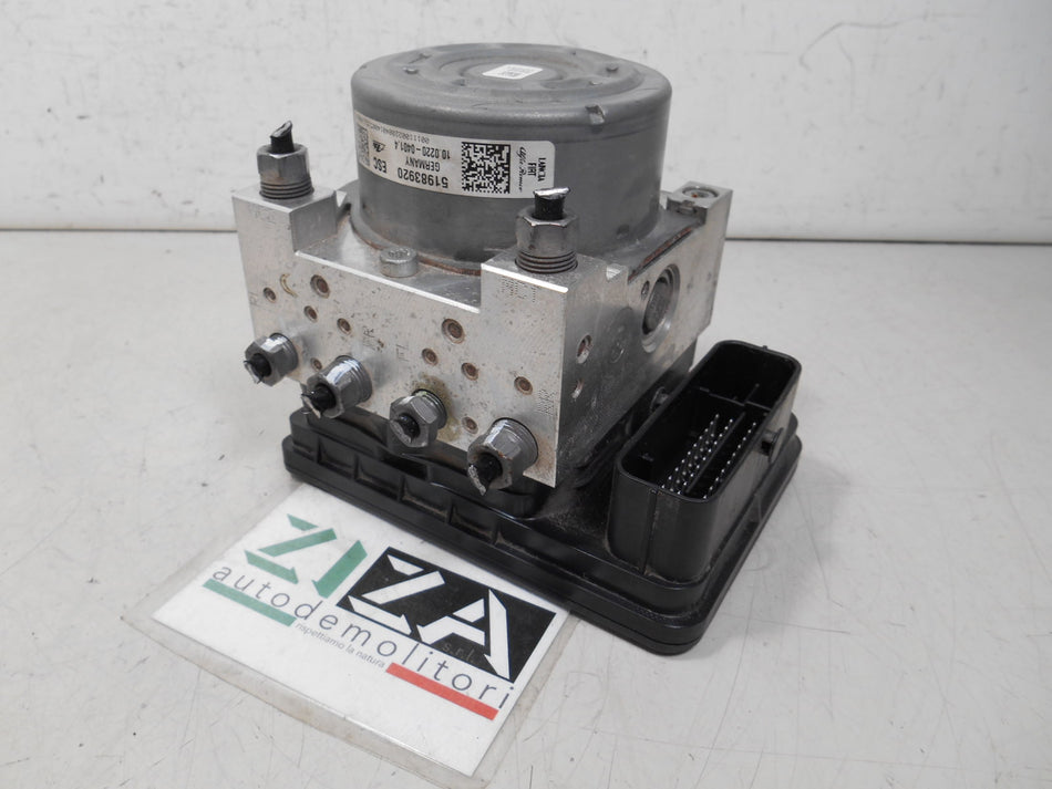 Centralina ABS Alfa Giulietta 2015 51983920 10.0915-2808.3 10.0220-0401.4