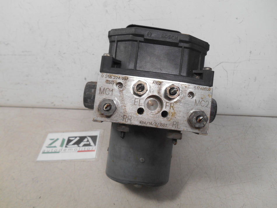 Centralina ABS Alfa 147 1.9 JTD 2004 51748609 0265224097 0265900051