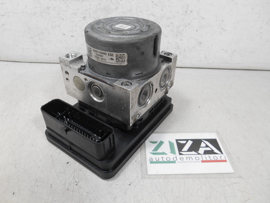 Centralina ABS Peugeot 208 II YH01 2020 9836178080 10.0916-3984.3