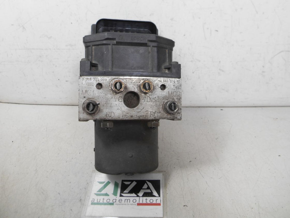 Centralina ABS Citroen C8 2005 1494860080 0265222009 0265800011