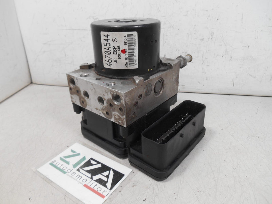Centralina ABS Peugeot 4007 2.2 4HK 2011 4670A544 06.2102-1615.4 06.2109-5817.3