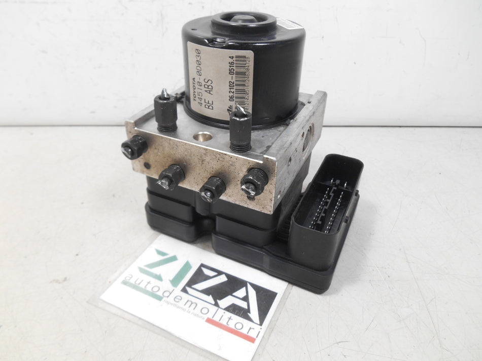 Centralina ABS Toyota Yaris XP90 1.4 66kw 90cv 1NDTV 2007 44510-0D030