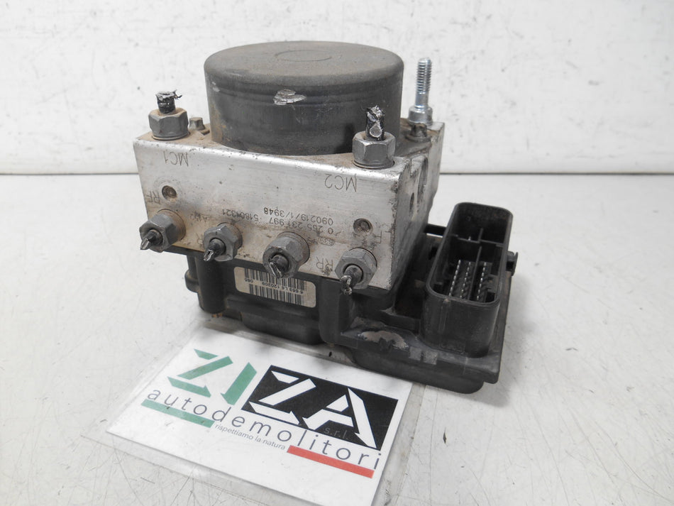 Centralina ABS Fiat Qubo 2010 51801321 0265800662 0265231997