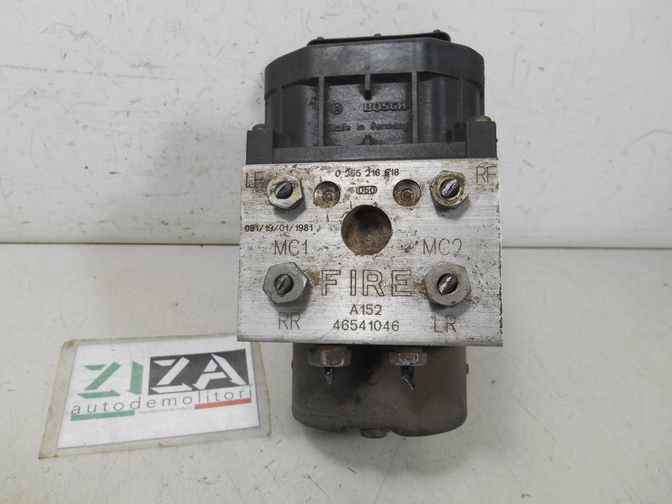 Centralina ABS Fiat Punto 188 1.2 2000 46541046 0265216618 0273004336