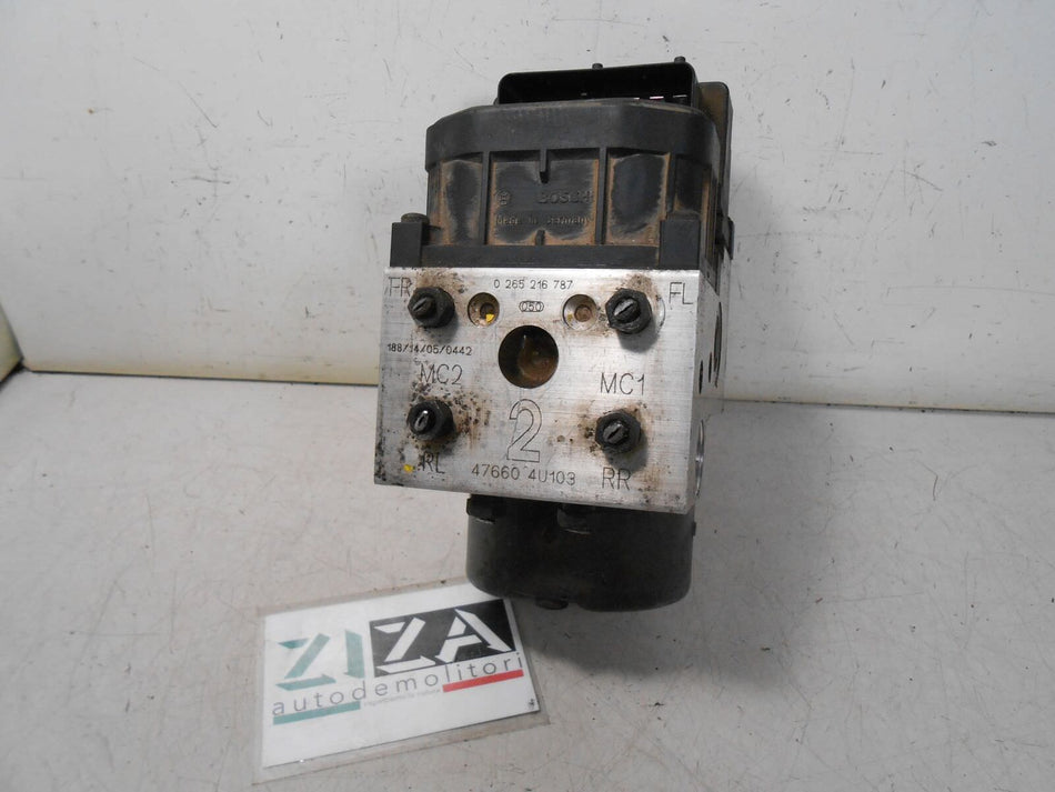 Centralina ABS Nissan Almera Tino 2002 47660-4U103 0265216787 0273004505