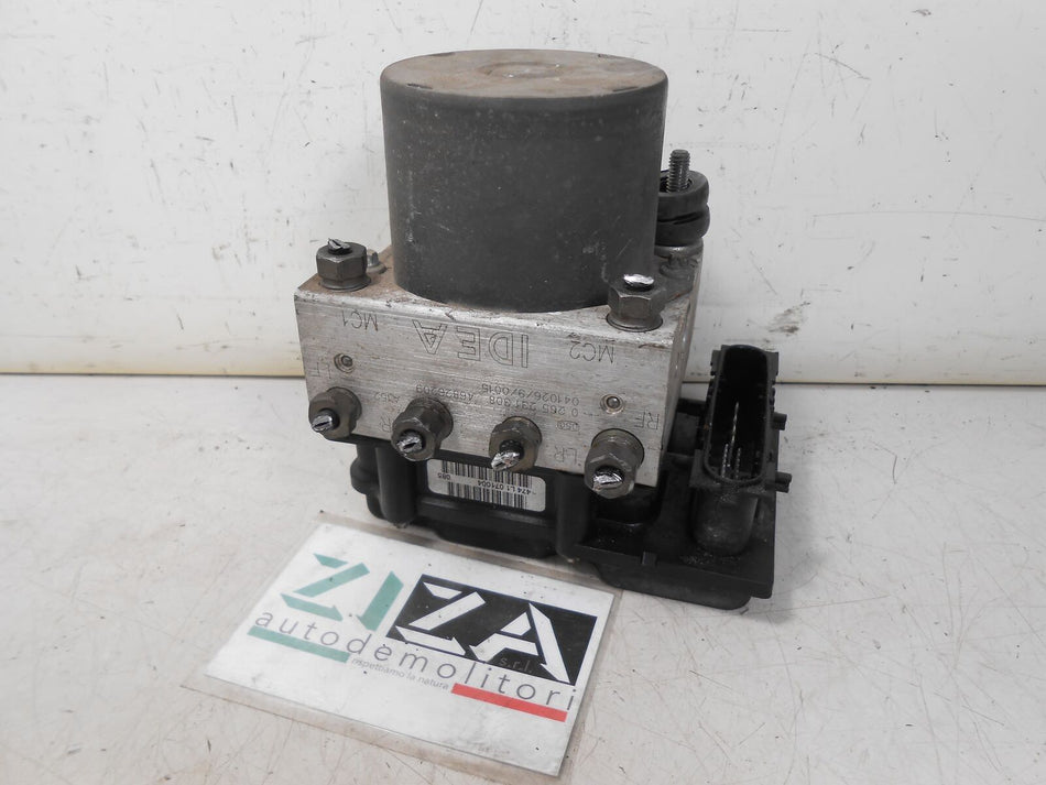 Centralina ABS Fiat Idea / Musa 1.9 1.4 2005 46826209 0265800304 0265231308