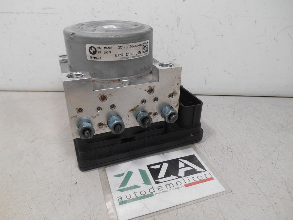 Centralina ABS BMW F30 316D 2015 3451-6870418 6870912