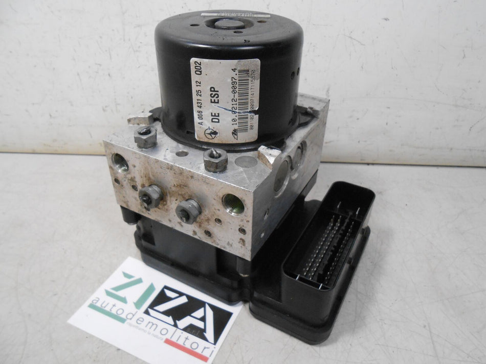 Centralina ABS Mercedes W204 2.2 170cv 2008 A0064312512