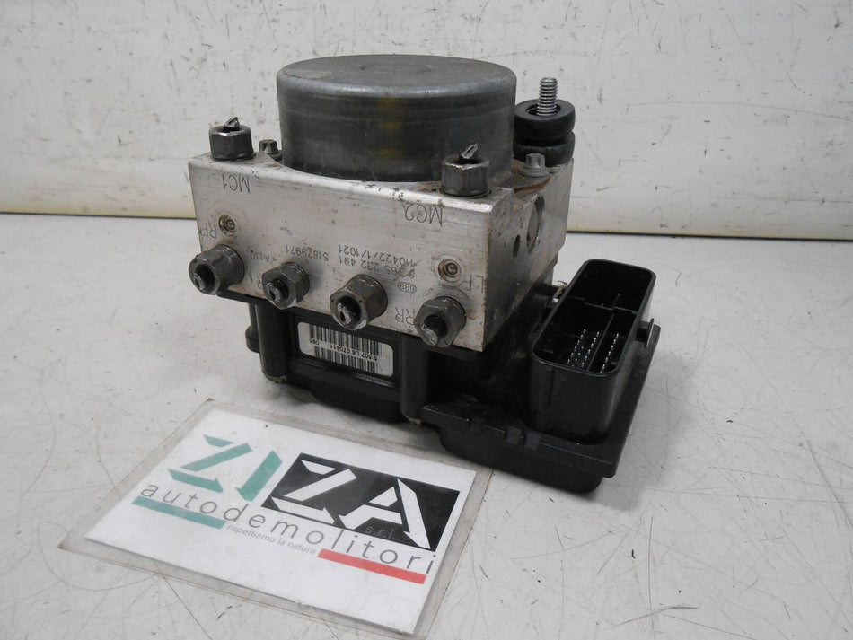 Centralina ABS Fiat Fiorino 1.3 Mjet 2011 51879971 0265801079 0265232491