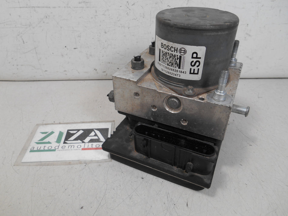 Centralina ABS Fiat Bravo 198 2012 51877725 0265251843 0265951740