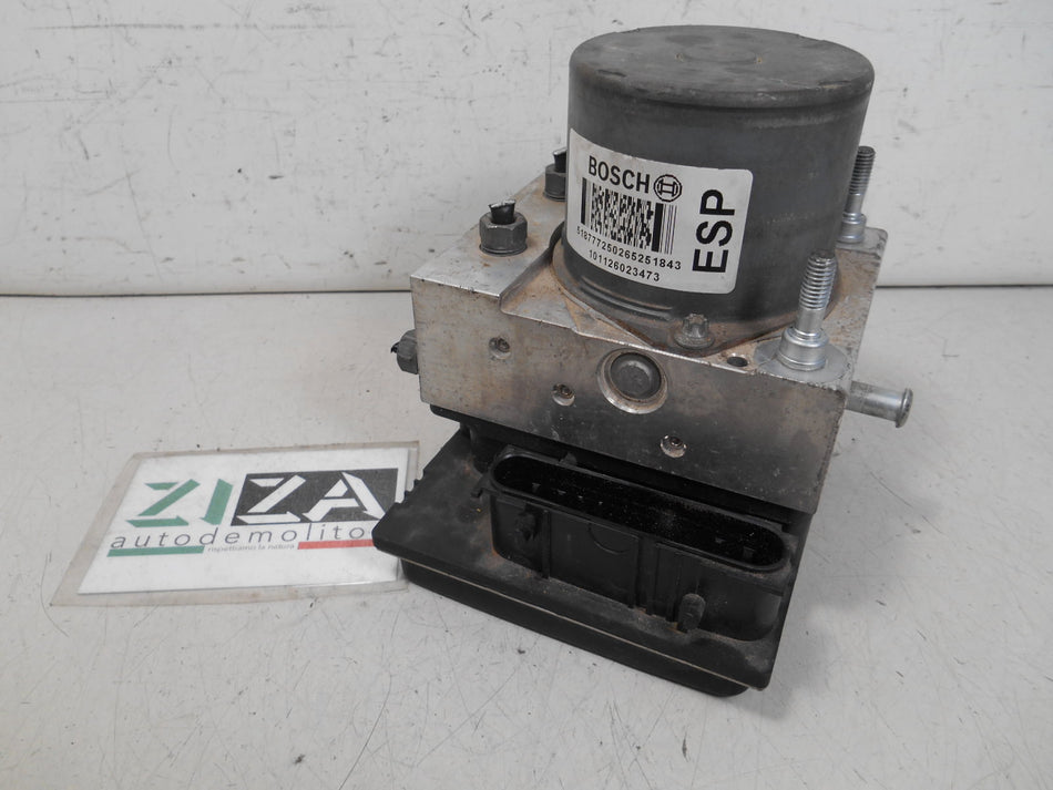 Centralina ABS Fiat Bravo 198 2013 51877725 0265251843 0265951740