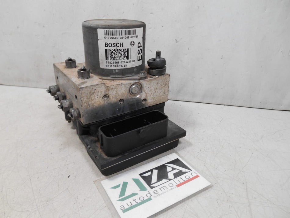 Centralina ABS Fiat Grande Punto 2009 51826508 0265230306 0265950973