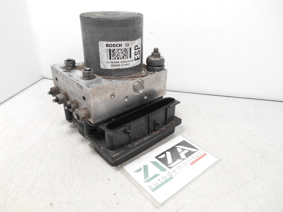 Centralina ABS Lancia Musa 1.9 74kw 2006 0265234325 0265950463 51761006