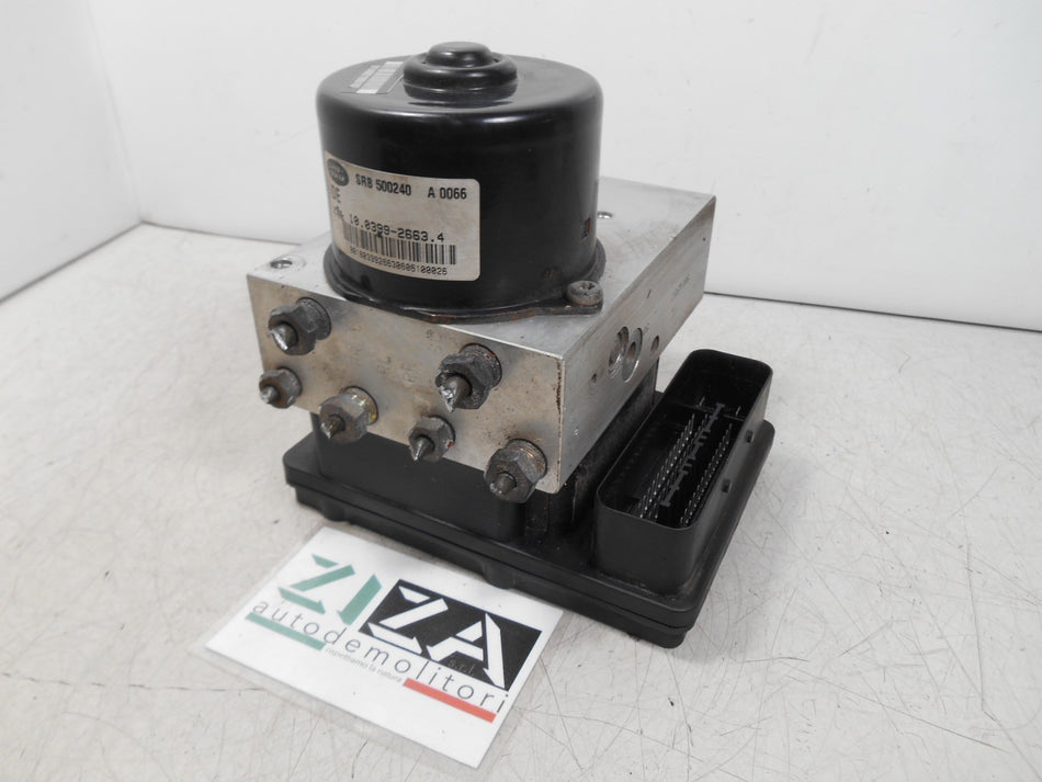 Centralina ABS Land Rover Freelander I 2005 SRB500240 10.0399-2663.4 10.0925-0854.3