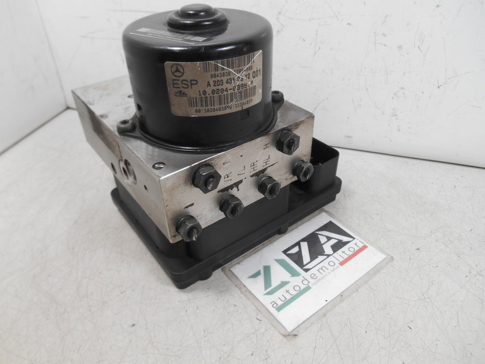 Centralina ABS Mercedes W203 C220 2003 A2034310812 A2095452532
