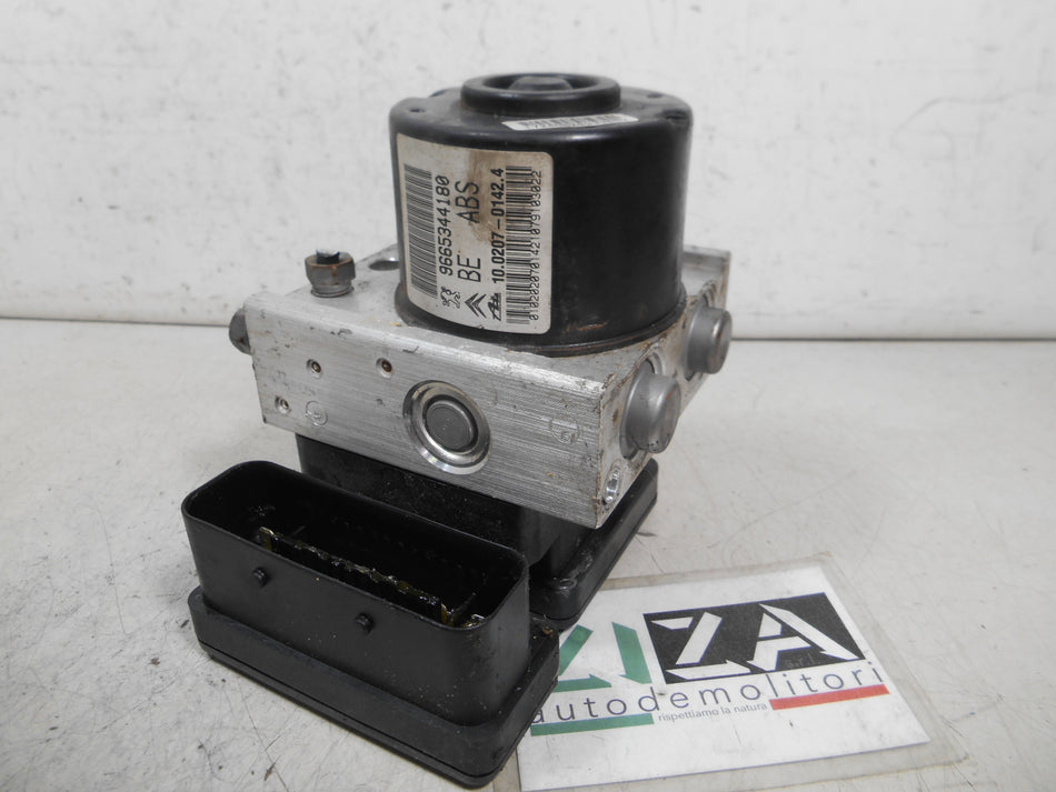 Centralina ABS Citroen C3 I Rest. 2009 9665344180 10.0970-1153.3 10.0207-0142.4
